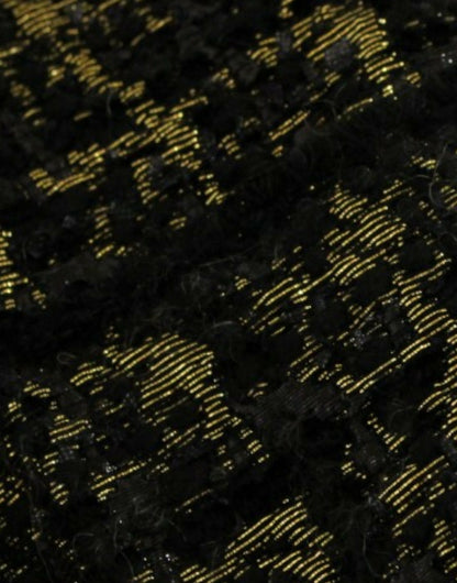 Pantalones cortos de tela negros Dolce & Gabbana