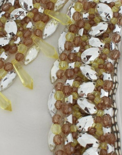 Débardeur Dolce & Gabbana blanc orné de cristaux