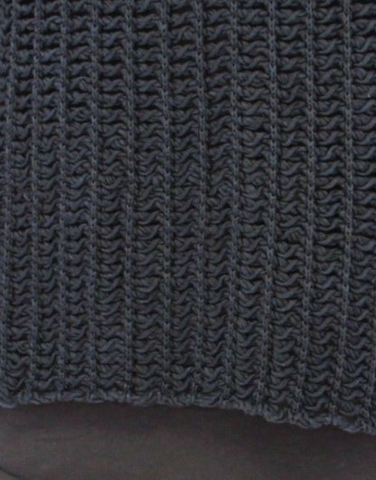 Pull en maille résille bleu Dolce & Gabbana