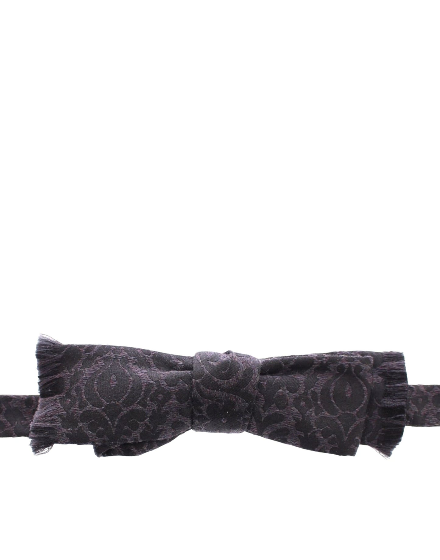 Nœud Papillon Dolce & Gabbana en Laine Grise et Noire