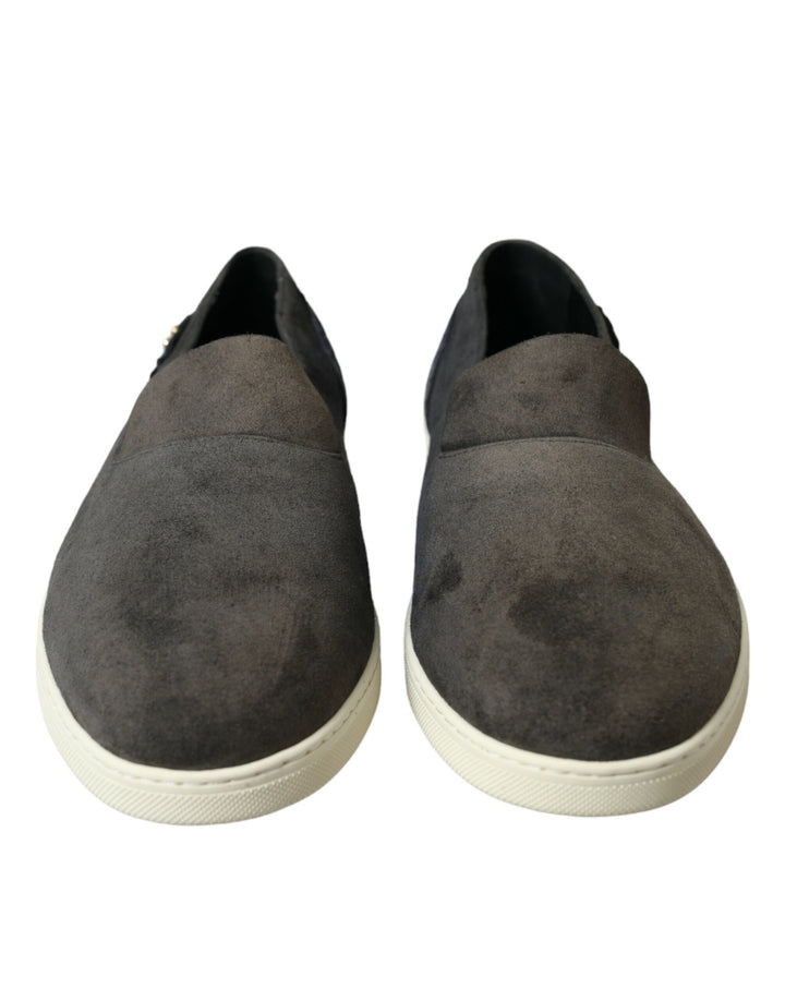 Mocasines y Zapatillas de Hombre Dolce & Gabbana de Ante Azul Caimán