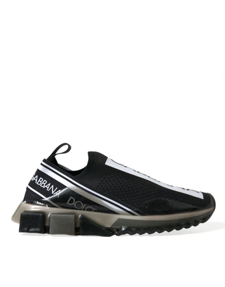 Zapatillas sin cordones Dolce & Gabbana en blanco y negro Sorrento
