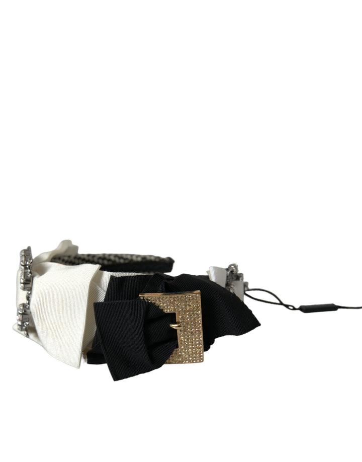 Serre-tête Diadème Femme Dolce & Gabbana Orné de Cristaux Multicolores