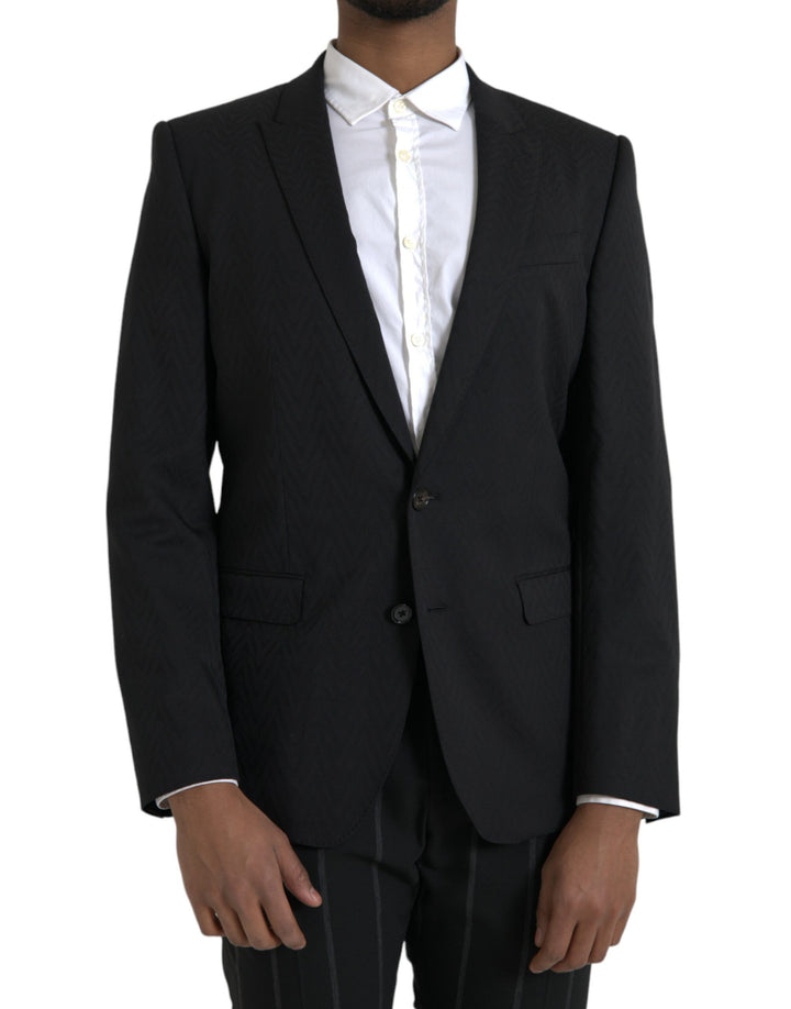 Dolce & Gabbana Americana MARTINI Negra de Corte Ajustado