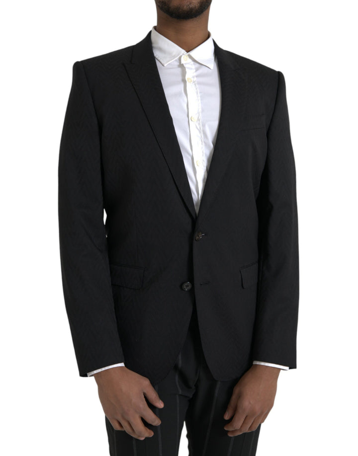 Dolce & Gabbana Americana MARTINI Negra de Corte Ajustado