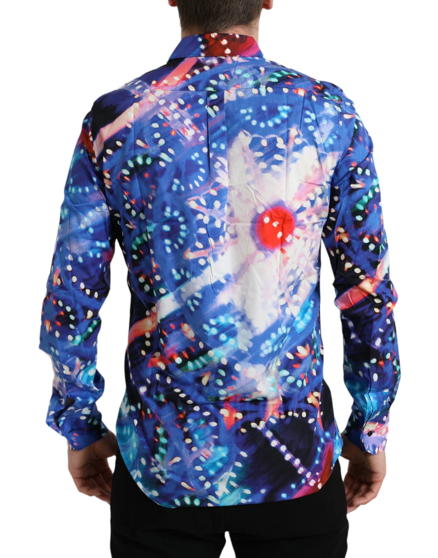 Camisa MARTINI Dolce & Gabbana Multicolor Luminarie Slim