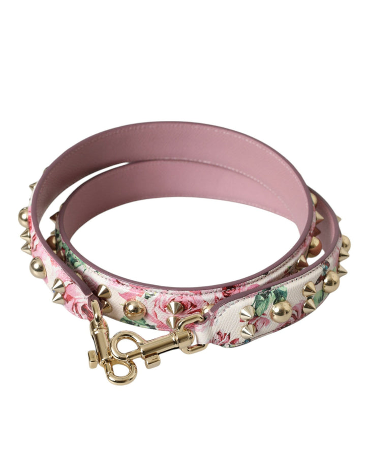 Bandoulière d'accessoire de sac à main florale rose Dolce & Gabbana