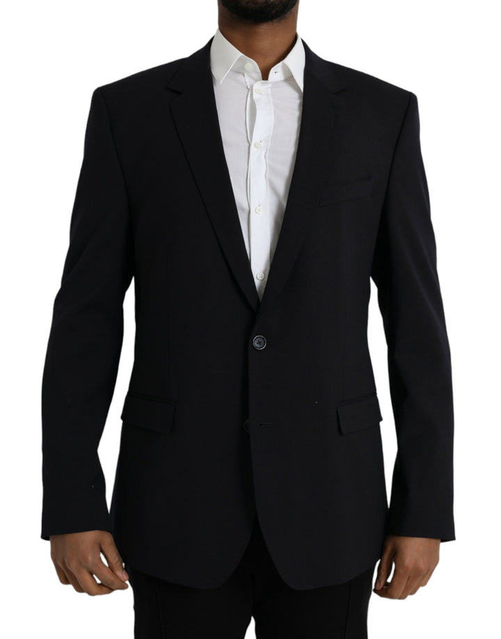 Dolce & Gabbana Blazer Negro de un Solo Botón MARTINI