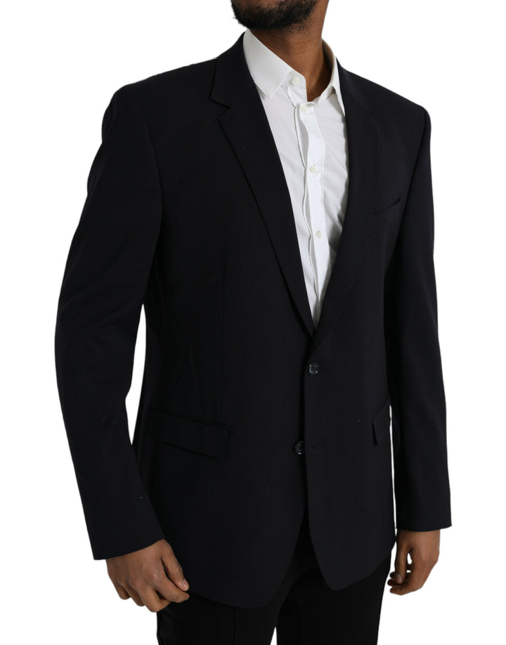 Dolce & Gabbana Blazer Negro de un Solo Botón MARTINI
