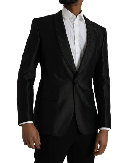 Blazer croisé noir MARTINI Dolce & Gabbana