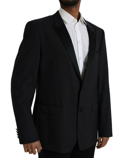 Veste-blazer Dolce & Gabbana Blue MARTINI à simple boutonnage