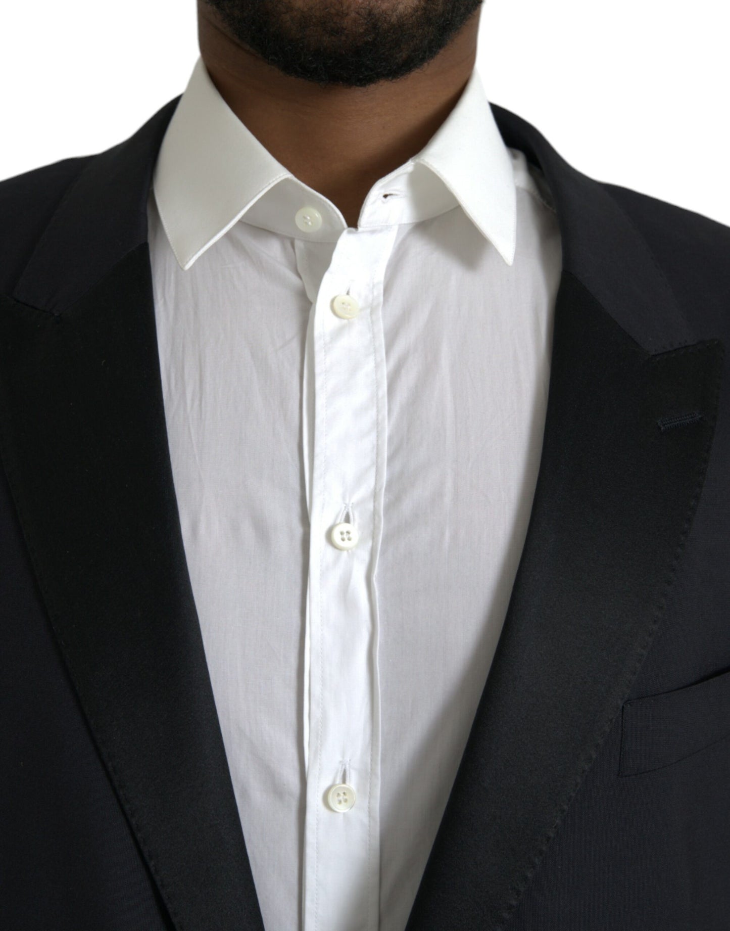 Veste-blazer Dolce & Gabbana Blue MARTINI à simple boutonnage