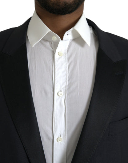 Veste-blazer Dolce & Gabbana Blue MARTINI à simple boutonnage