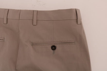 Pantalon Chino Dolce & Gabbana Beige en Coton Stretch