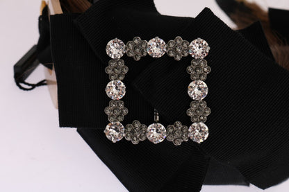 Serre-tête Dolce & Gabbana en cristal clair et marron