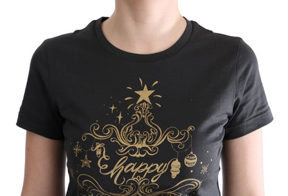 T-shirt Dolce & Gabbana en coton gris motif 2017