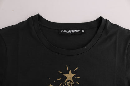 T-shirt Dolce & Gabbana en coton gris motif 2017
