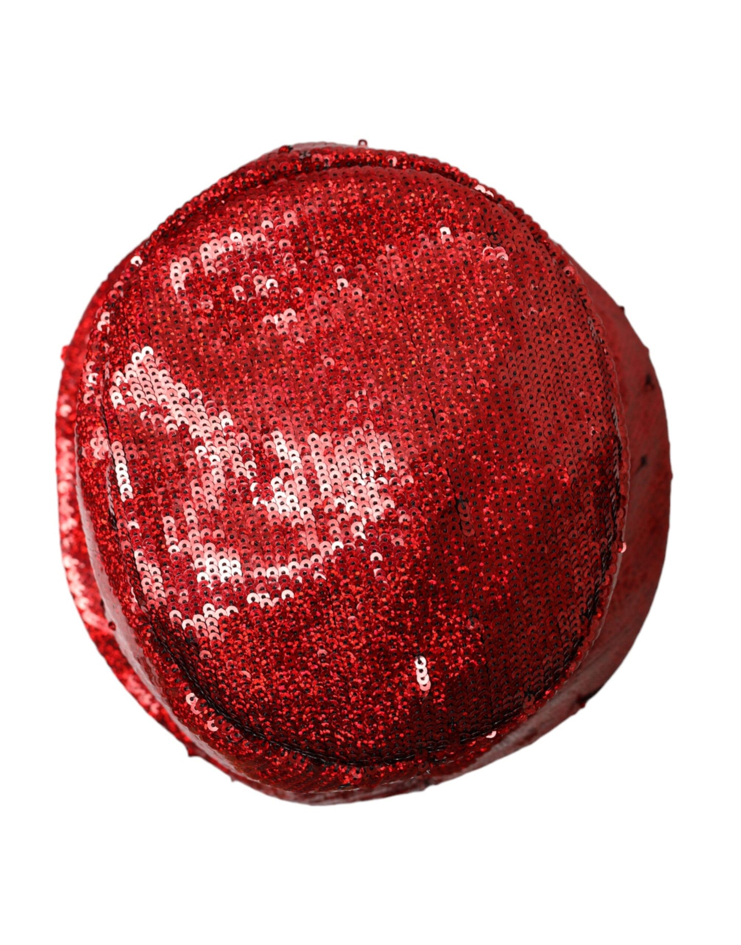 Bob en nylon à sequins rouge Dolce & Gabbana Homme