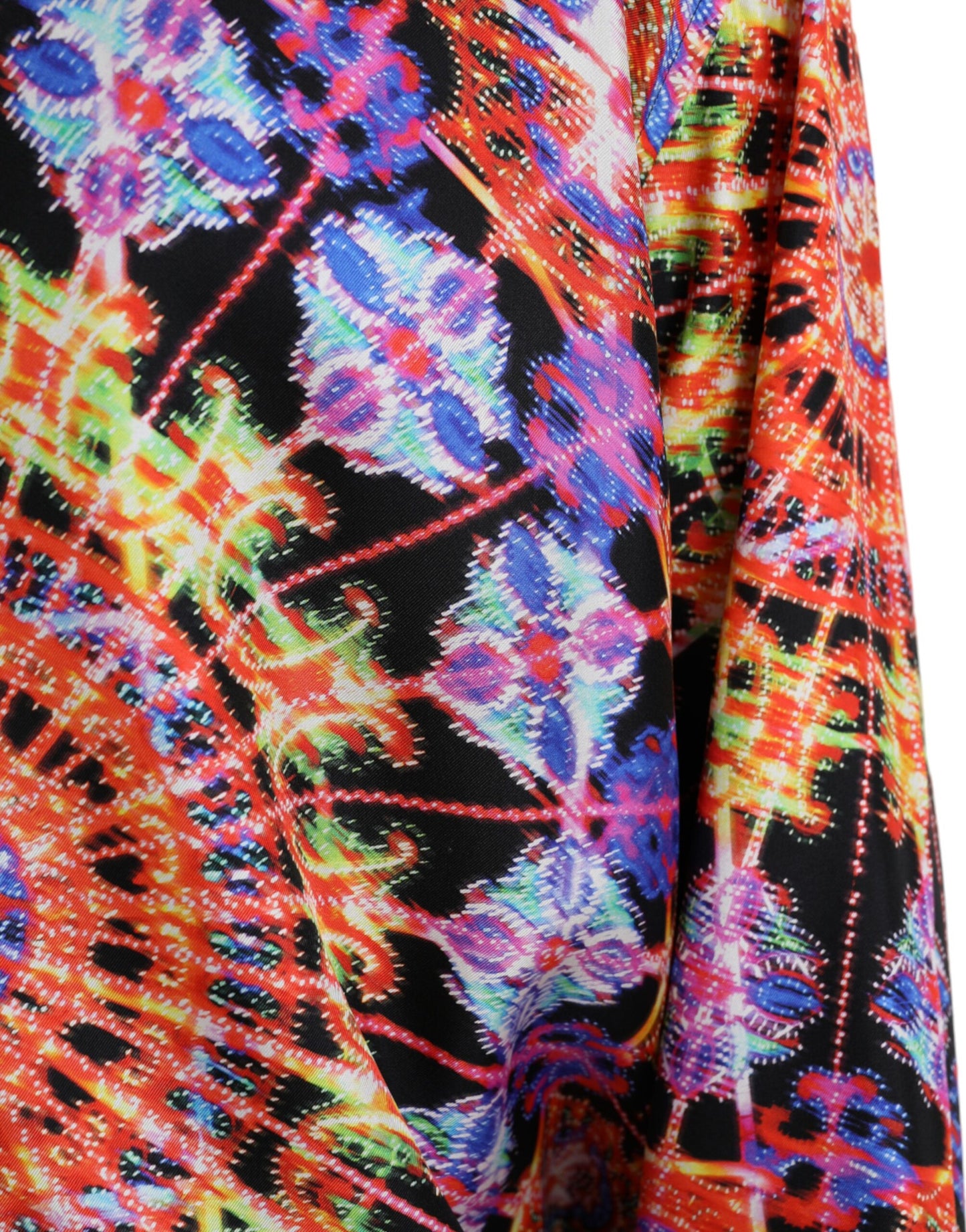 Chemise Décontractée Homme en Soie Multicolor Luminarie Dolce & Gabbana