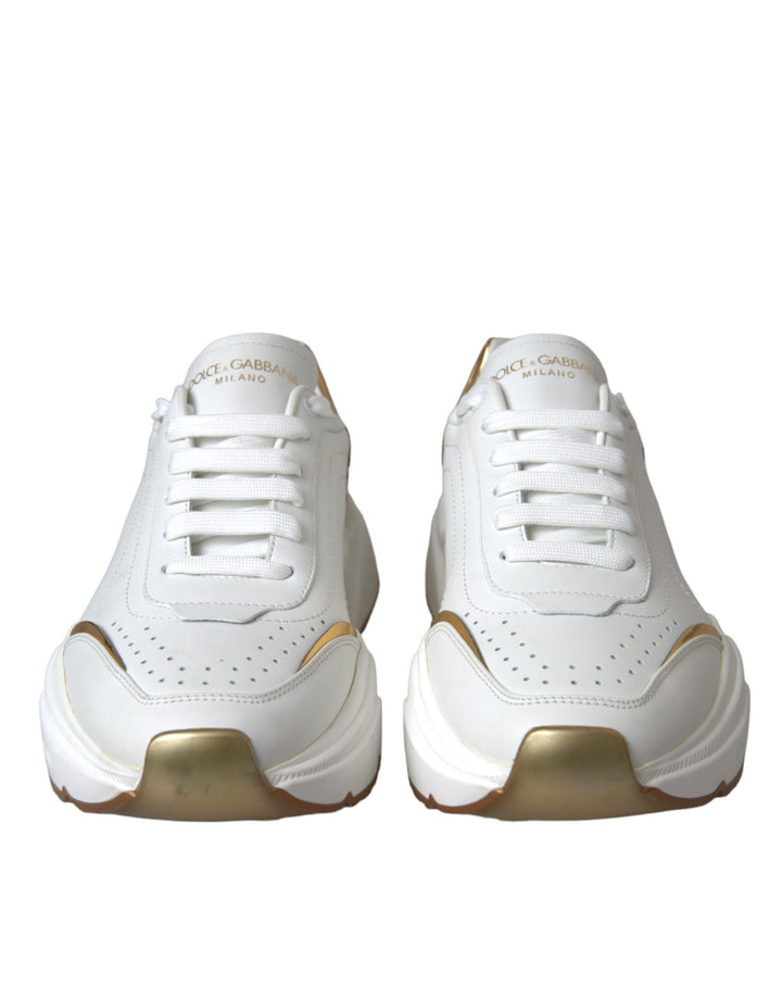 Zapatillas Dolce & Gabbana DAYMASTER de Oro Blanco y Piel