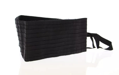 Ceinture Cache-Corset Femme Dolce & Gabbana en Soie Noire