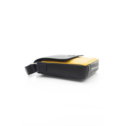 Cerruti 1881 Yellow Leather Women Crossbody