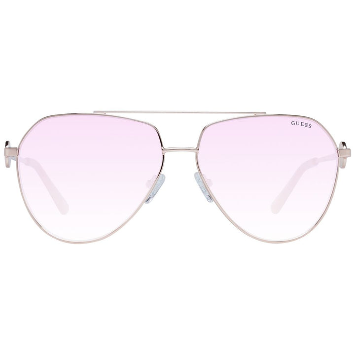 Guess Rose Gold Metal Sunglasses