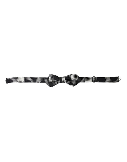 Nœud Papillon Papillon Homme Dolce & Gabbana en Soie Multicolore à Pois et Ajustable