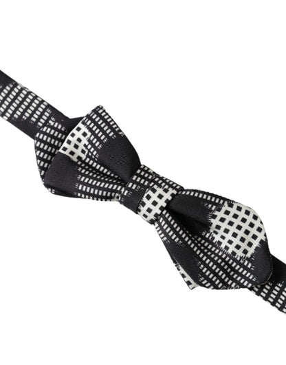 Nœud Papillon Papillon Homme Dolce & Gabbana en Soie Multicolore à Pois et Ajustable