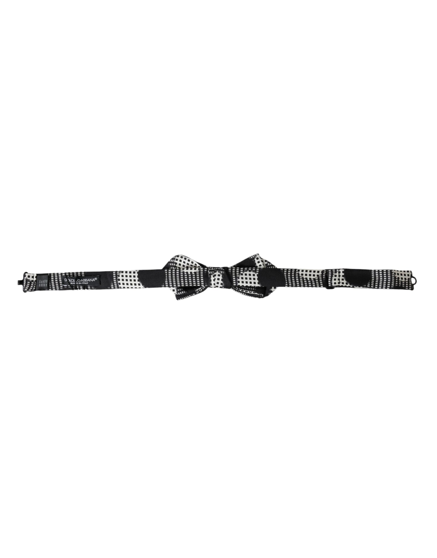 Nœud Papillon Papillon Homme Dolce & Gabbana en Soie Multicolore à Pois et Ajustable