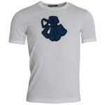 T-shirt Dolce & Gabbana Blanc King Of Love Col Rond Manches Courtes