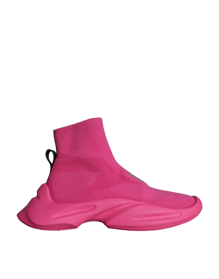 Zapatillas Slip On Dolce & Gabbana con Logotipo Rosa