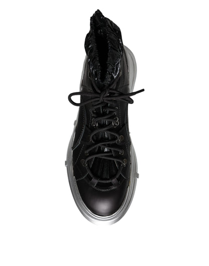 Zapatillas Altas Dolce & Gabbana Galileo de Nylon Negras