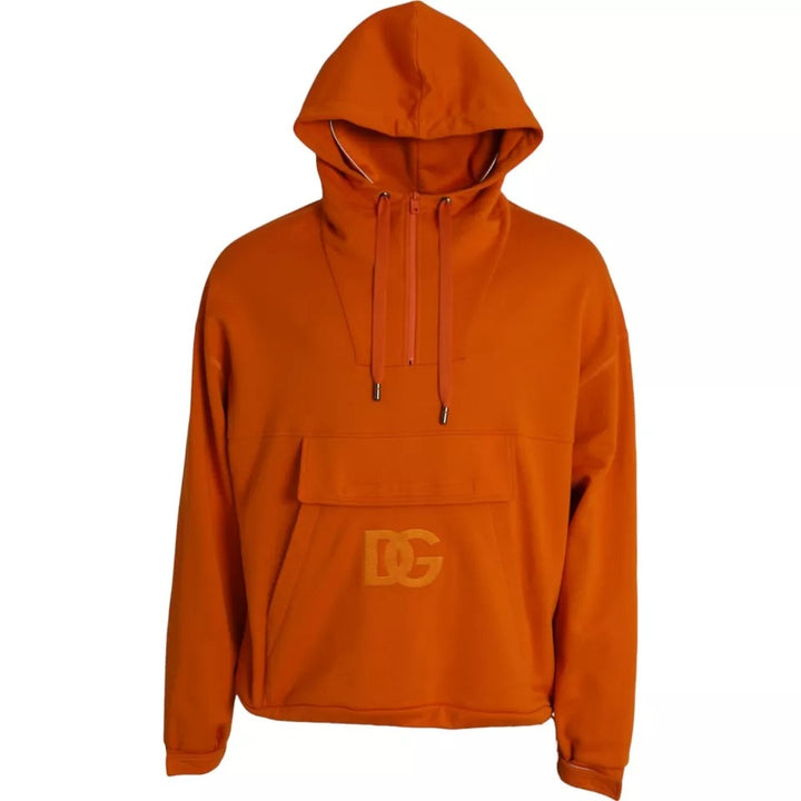 Sudadera con capucha Dolce & Gabbana naranja