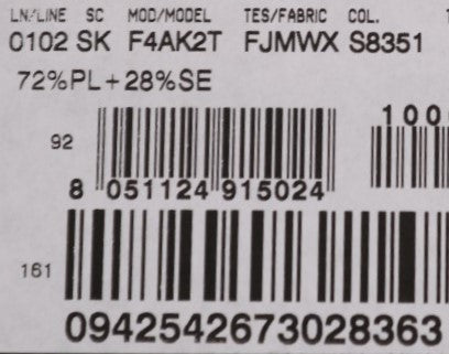 Jupe Crayon Jacquard Rose et Verte Dolce & Gabbana