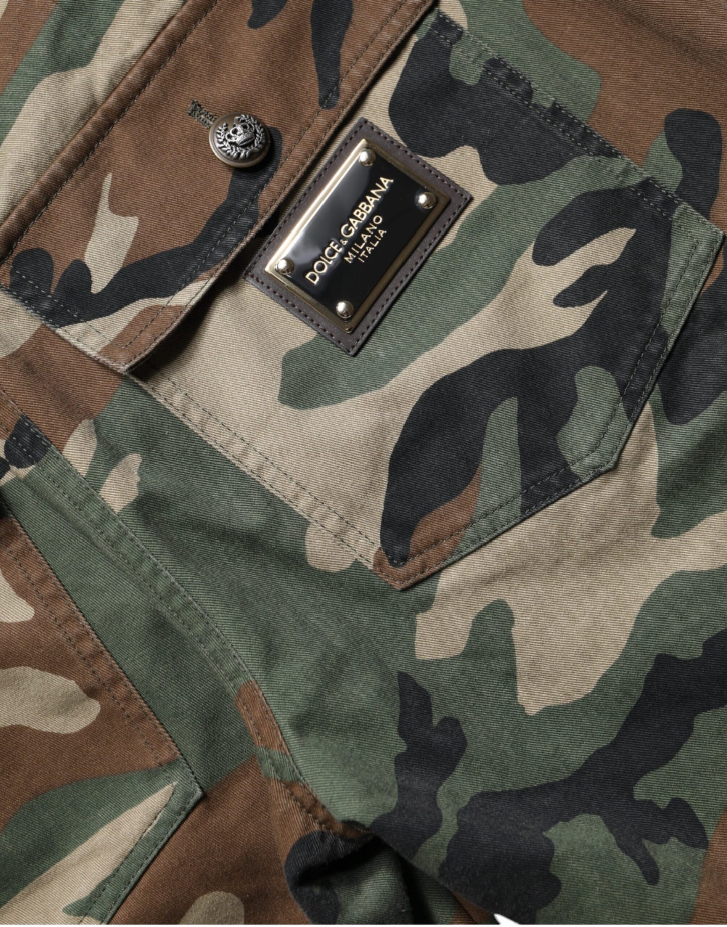 Pantalon cargo Dolce & Gabbana camouflage multicolore