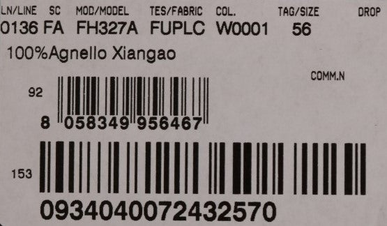 Bonnet Dolce & Gabbana en fourrure d'agneau Xiangao blanche