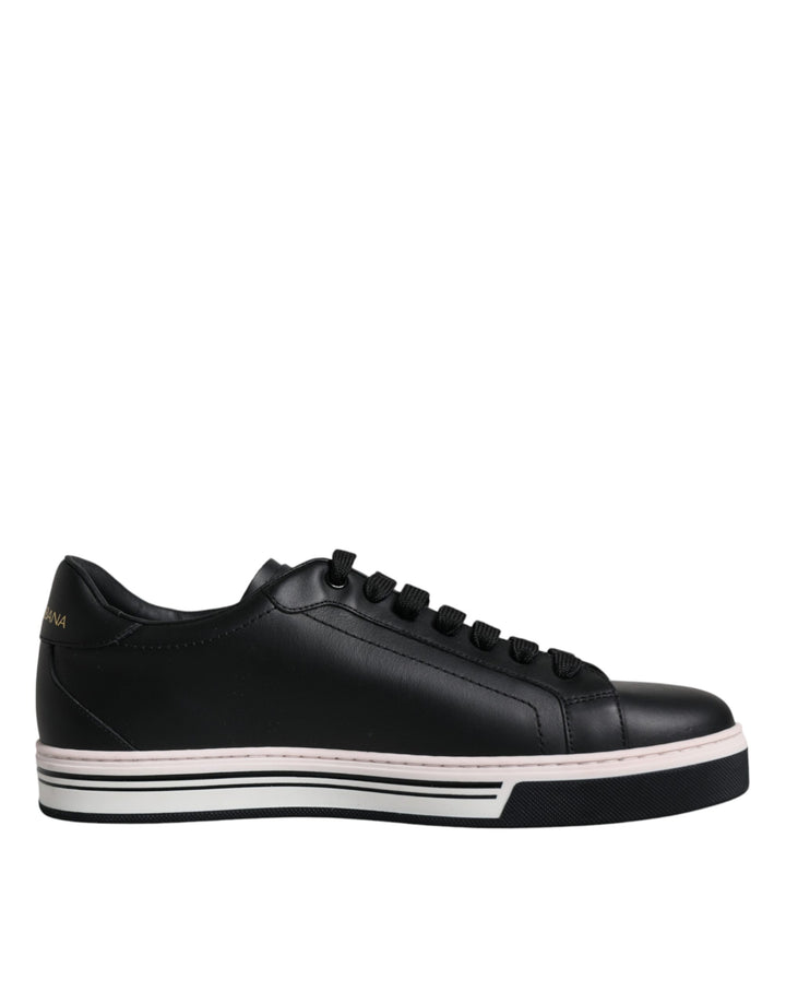 Zapatillas para hombre Dolce & Gabbana de piel negra de corte bajo