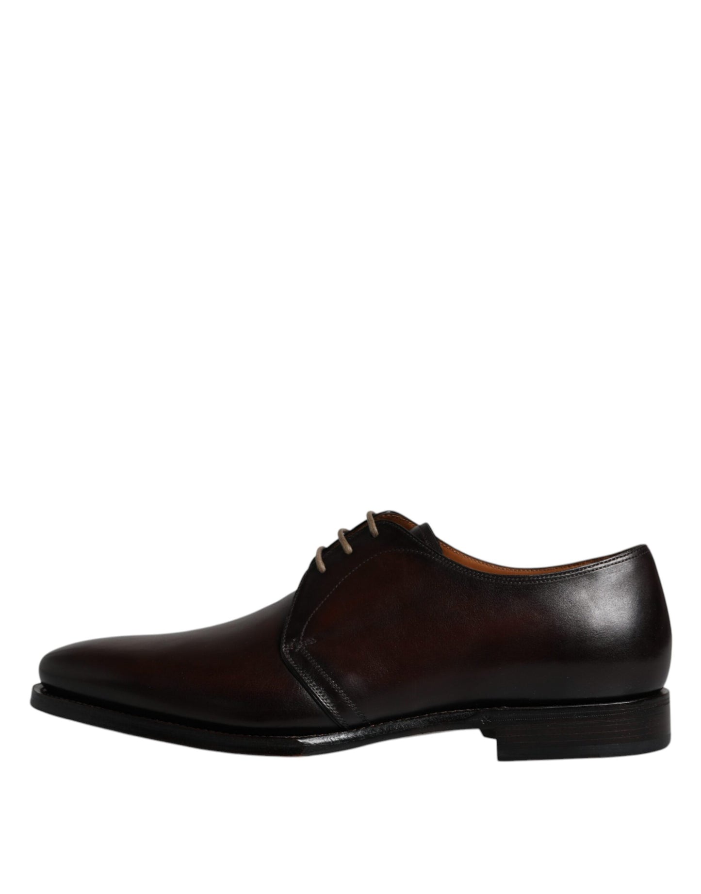 Chaussures Richelieu Homme Habillées Dolce & Gabbana en Cuir Marron à Lacets