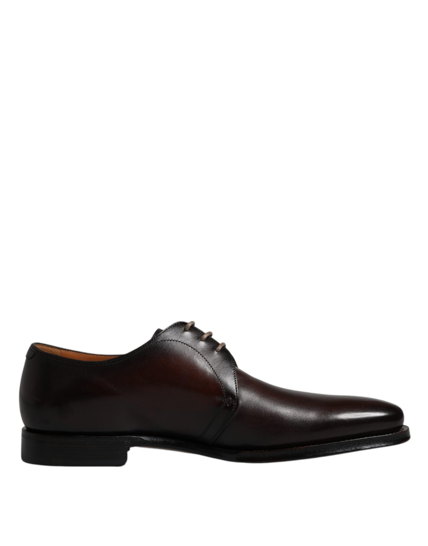 Chaussures Richelieu Homme Habillées Dolce & Gabbana en Cuir Marron à Lacets