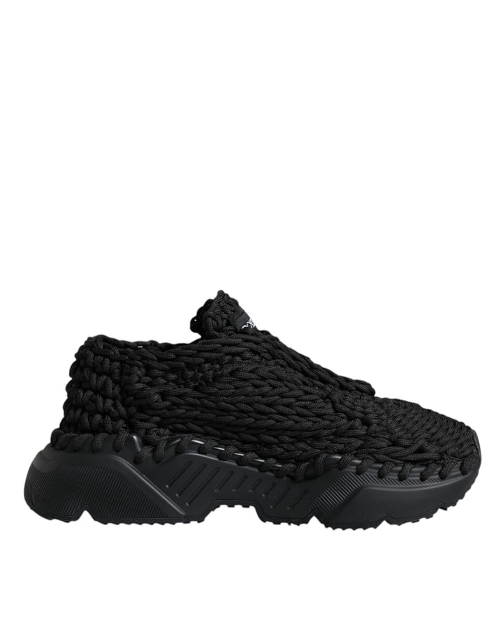 Zapatillas Dolce & Gabbana Daymaster negras de punto
