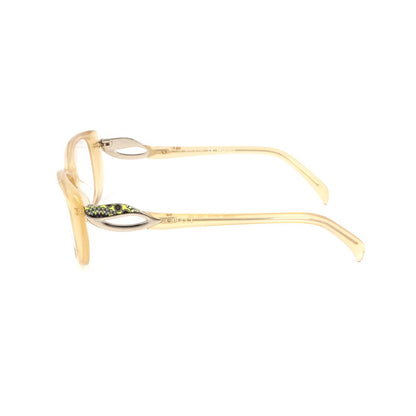 Emilio Pucci Orange Plastic Glasses (Frames)