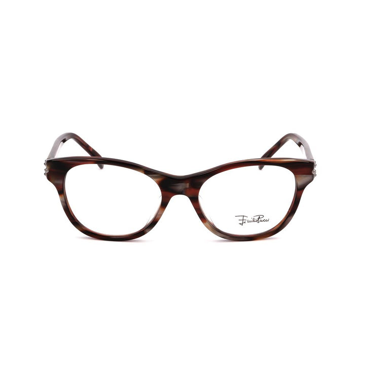 Emilio Pucci Red Plastic Glasses (Frames)