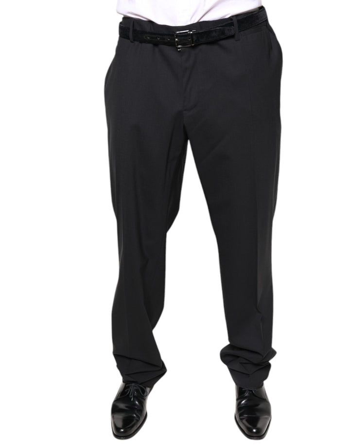 Pantalon habillé homme Dolce & Gabbana en laine noire