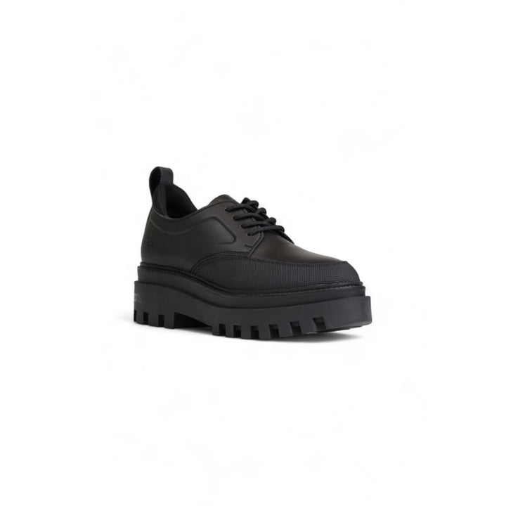 Calvin Klein Jeans Black Polyethylene Platform Pumps