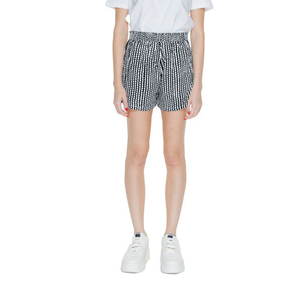 Only Black Viscose Shorts