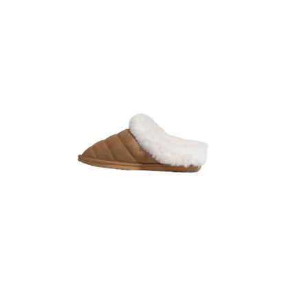EMU Australia Brown Suede Leather Slippers