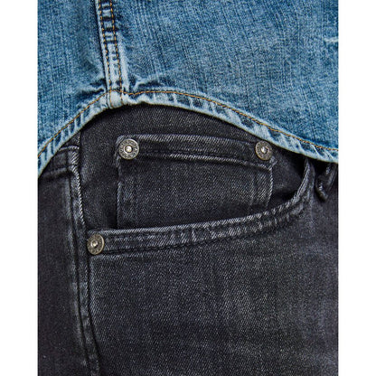 Jack Jones Black Organic Cotton Skinny Jeans