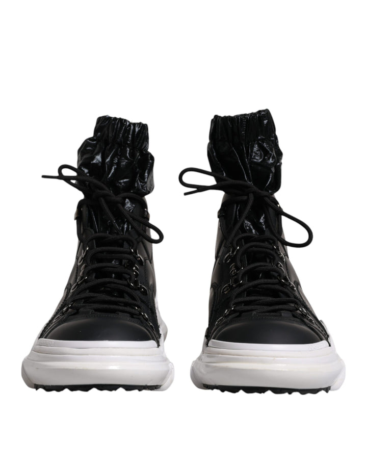 Zapatillas Altas Dolce & Gabbana Galileo de Nylon Negras