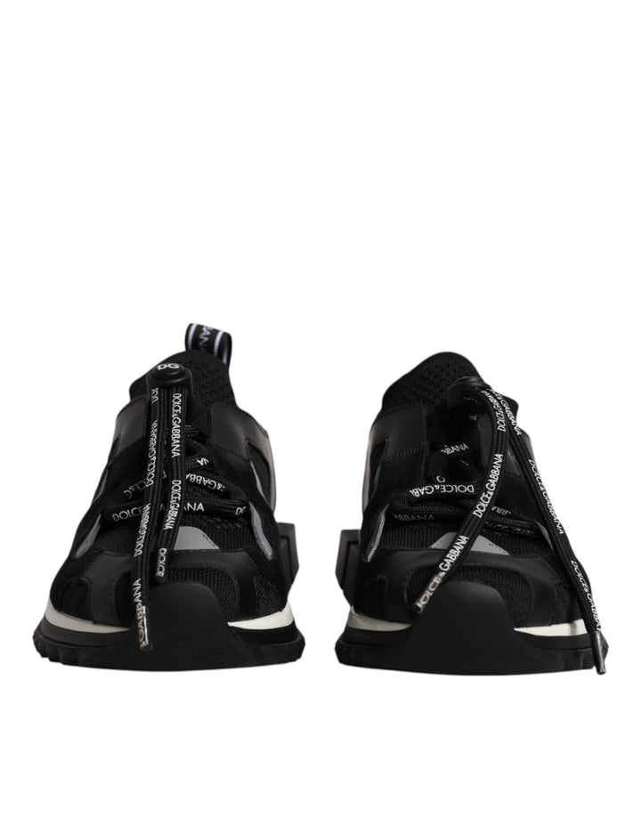 Zapatillas de hombre Dolce & Gabbana Sorrento con logo en blanco y negro